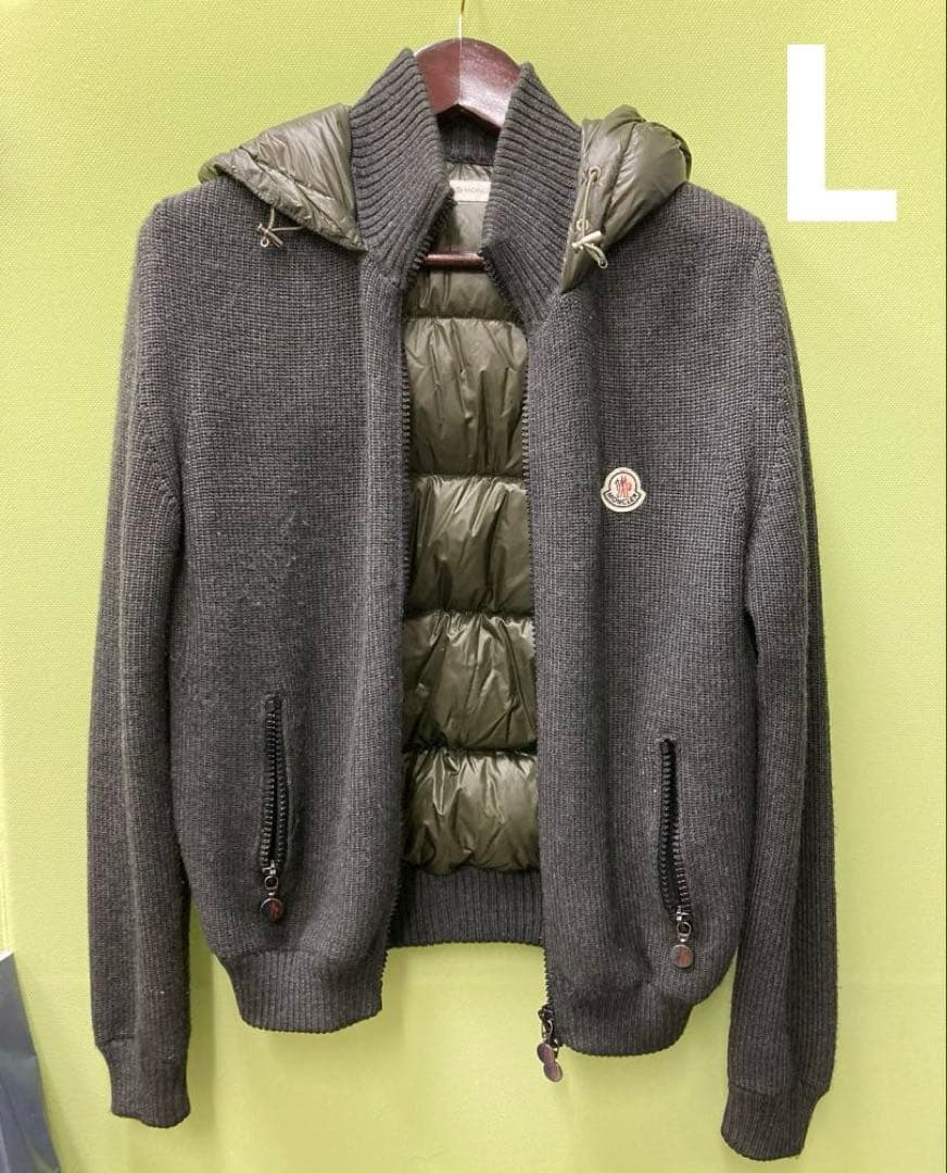 MONCLER MAGLIONE TRICOT CARDIGAN ニットダウンL MONCLER(モンクレール) 16AW MAGLIONE TRICOT CARDIGAN/ニット