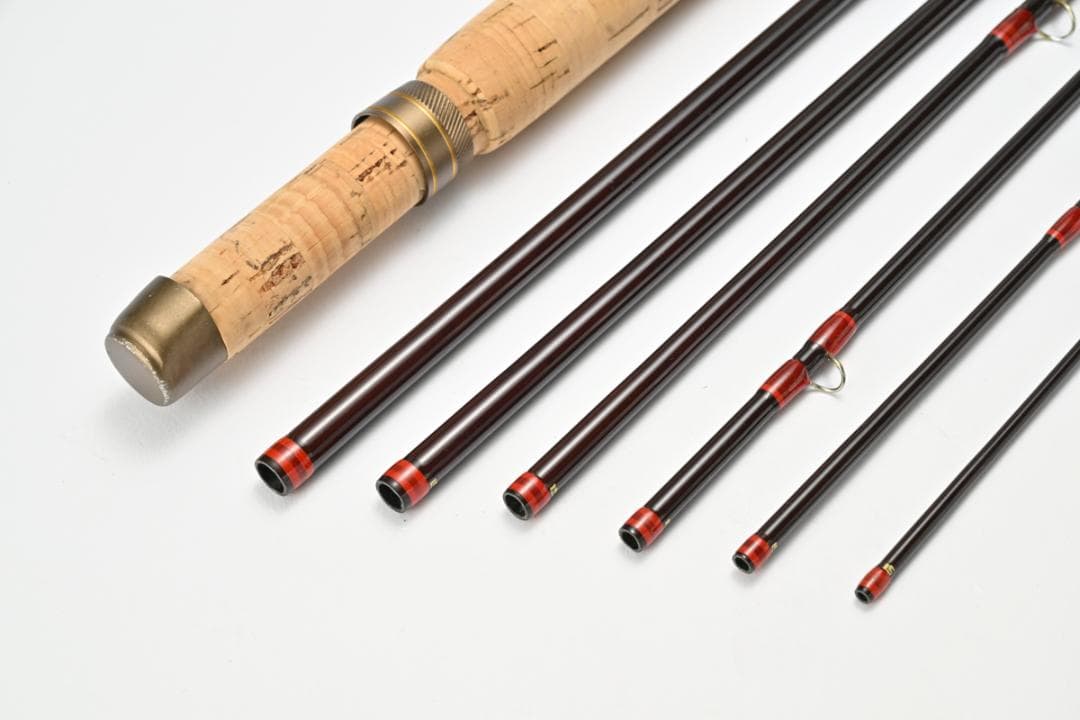 Hardy　デラックス・スマグラー　8.25ft　6番革ケース付き