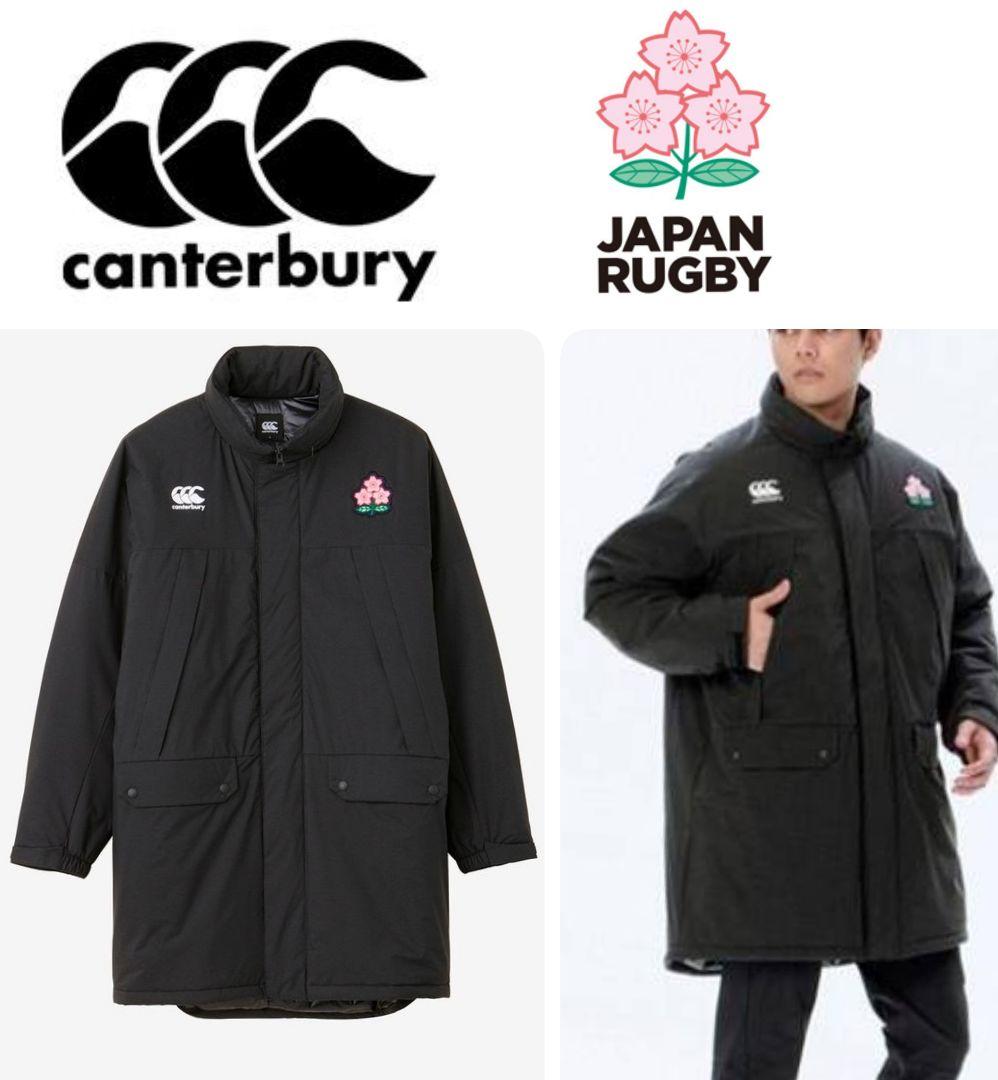Canterbury 日本代表ラグビー ロングコート ブラック　М Canterbury 日本代表ラグビー ロングコート ブラック М - メルカリ