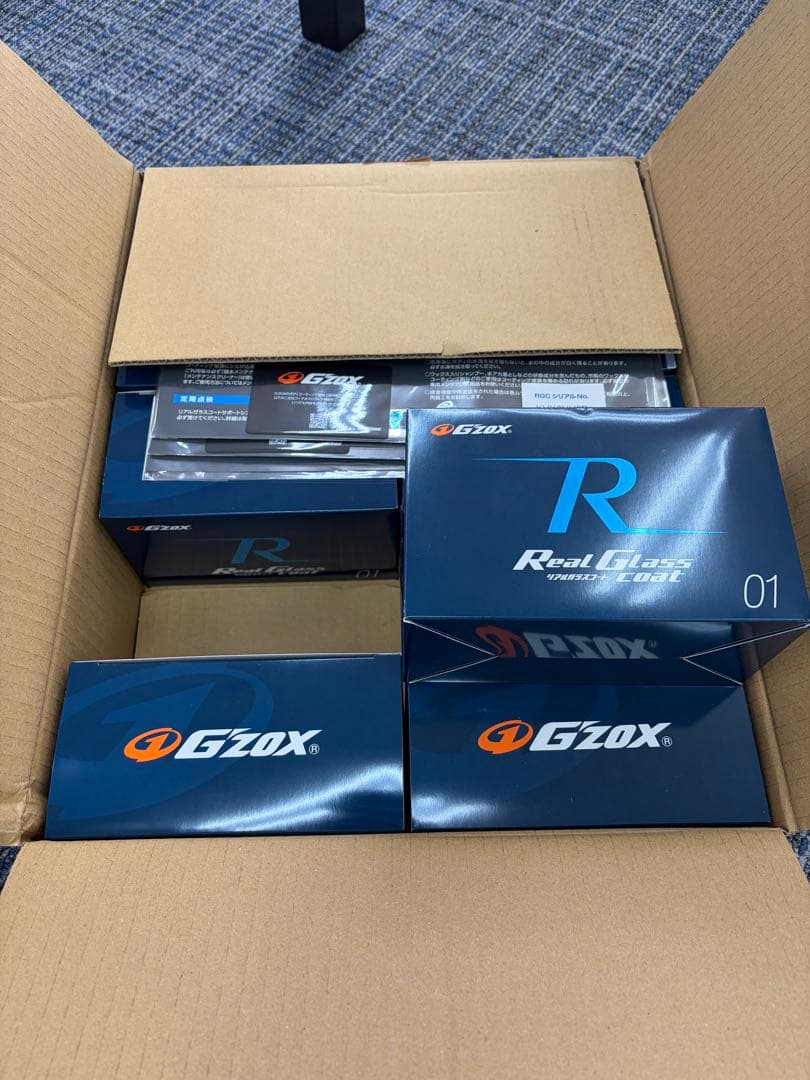 GZOX リアルガラスコートclassR 10箱 ガラス系コーティング【G'ZOX】｜リアルガラスコート classR (製品詳細)