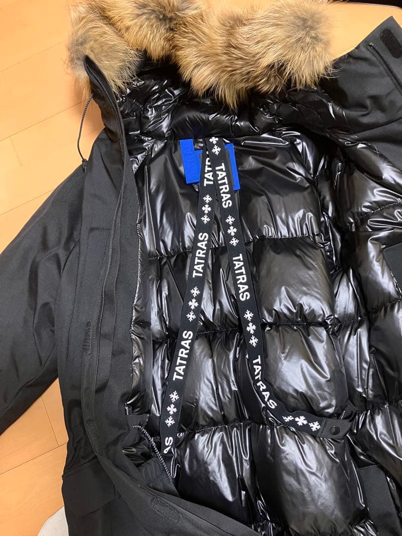 アウトドア、スポーツ観戦、寒い所】 TATRAS ダウンジャケット メンズ