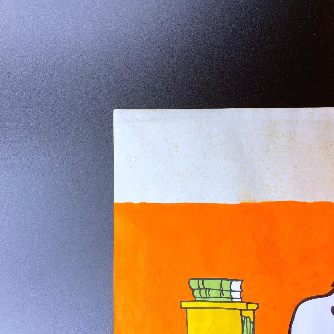 模写】一点限り！ チャールズ・M・シュルツ サイン入 ドローイング