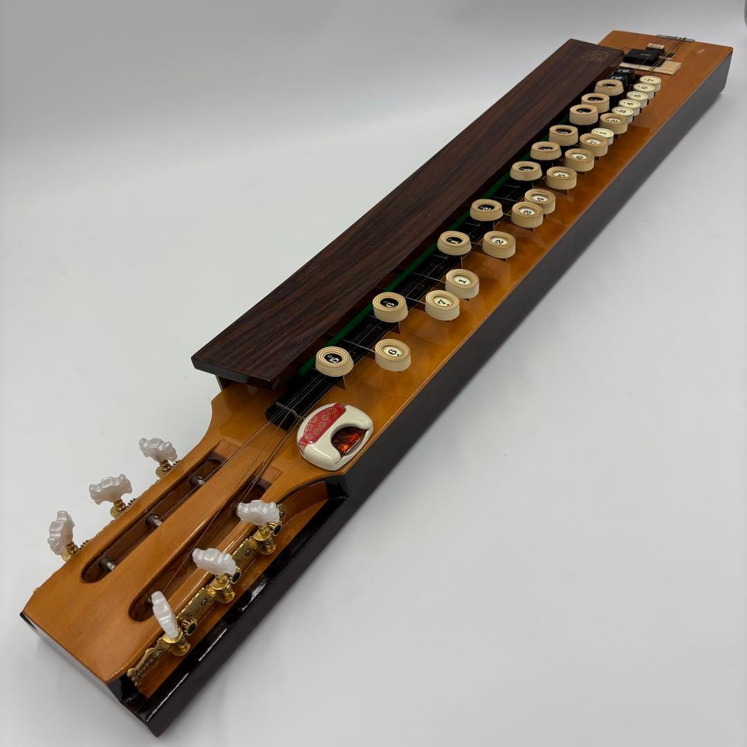 良品】高級 大正琴 菊八重 F28RP ふそう楽器製作所 ピックアップ付き