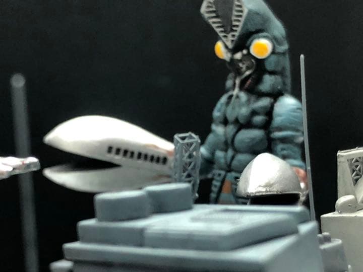 ウルトラマン バルタン星人 ジオラマ