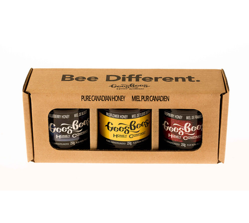 🇨🇦 Canadian Honey Trio Gift Set | Gees Bees Honey Co