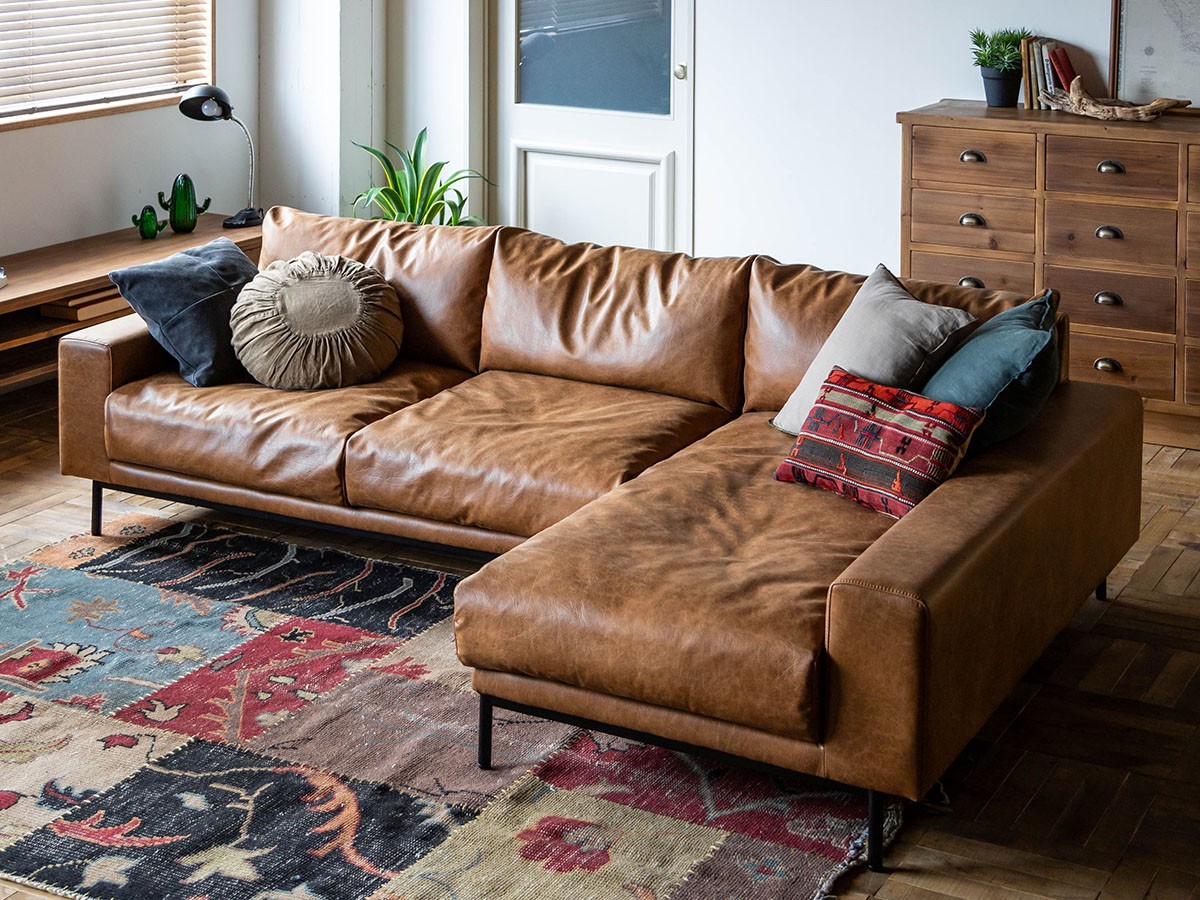 手渡し専用】 シギヤマ家具工業 カウチソファ FOR P'S DYNA 80 forP's