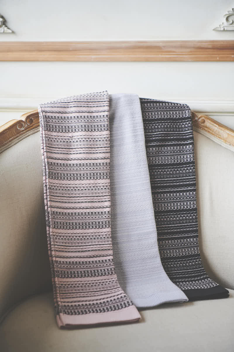 stina / tweed leg warmer / pink