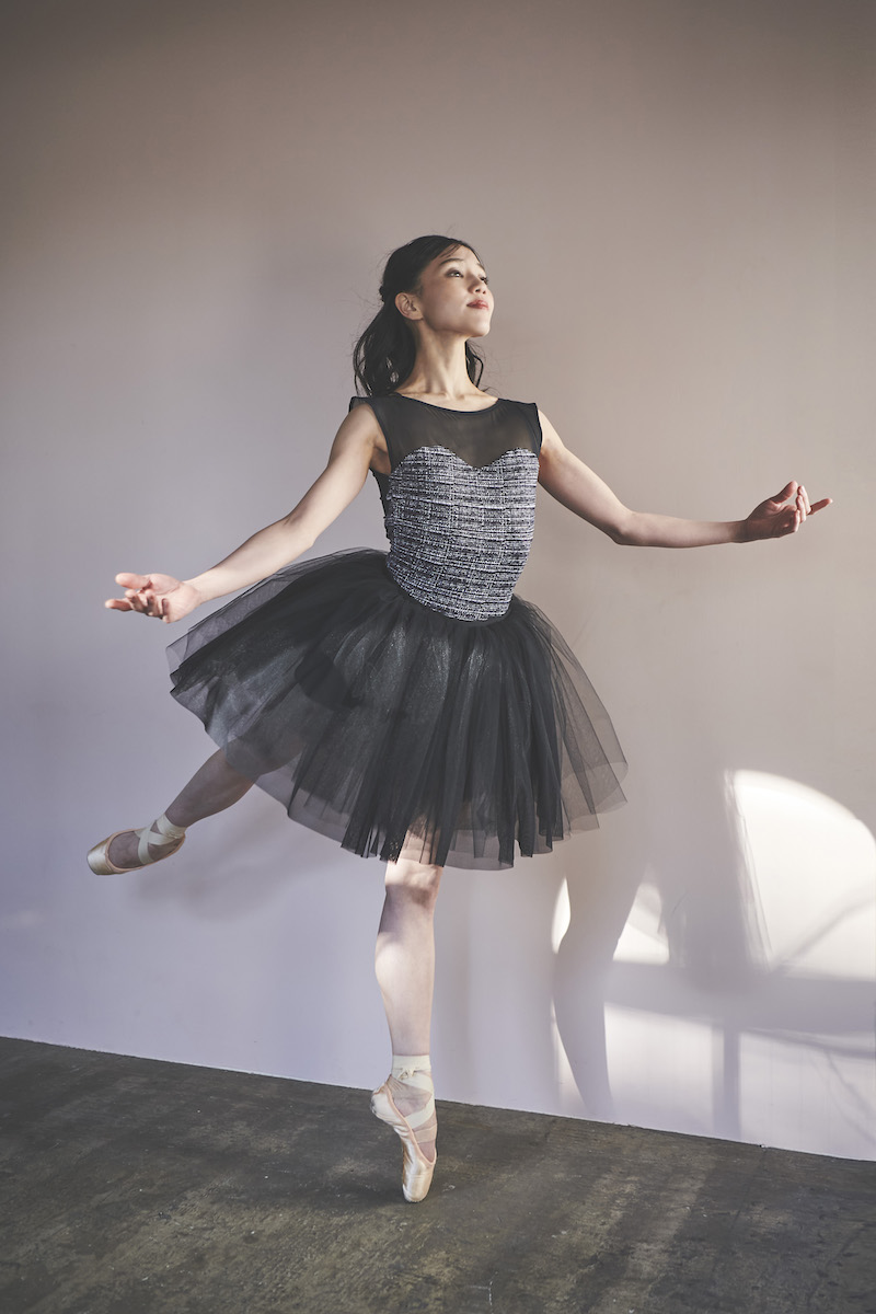 stina / type I drop / black tweed