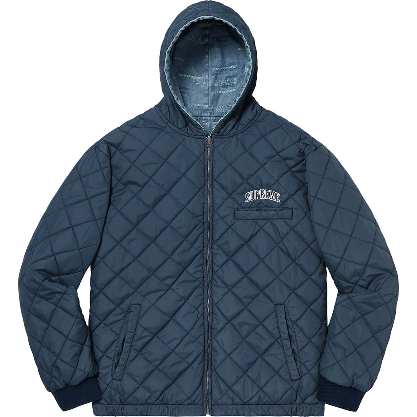 Reversible Dimensions Logo Denim Work Jacket | Supreme 19fw