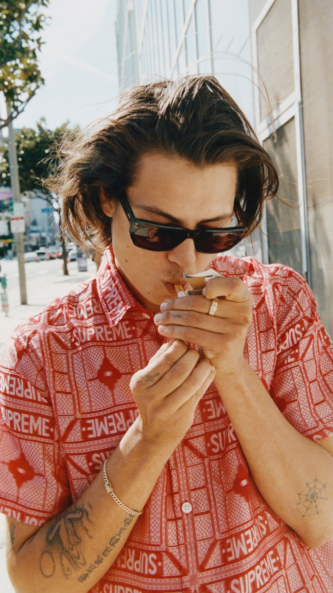 Tray Jacquard S/S Shirt | Supreme 24ss