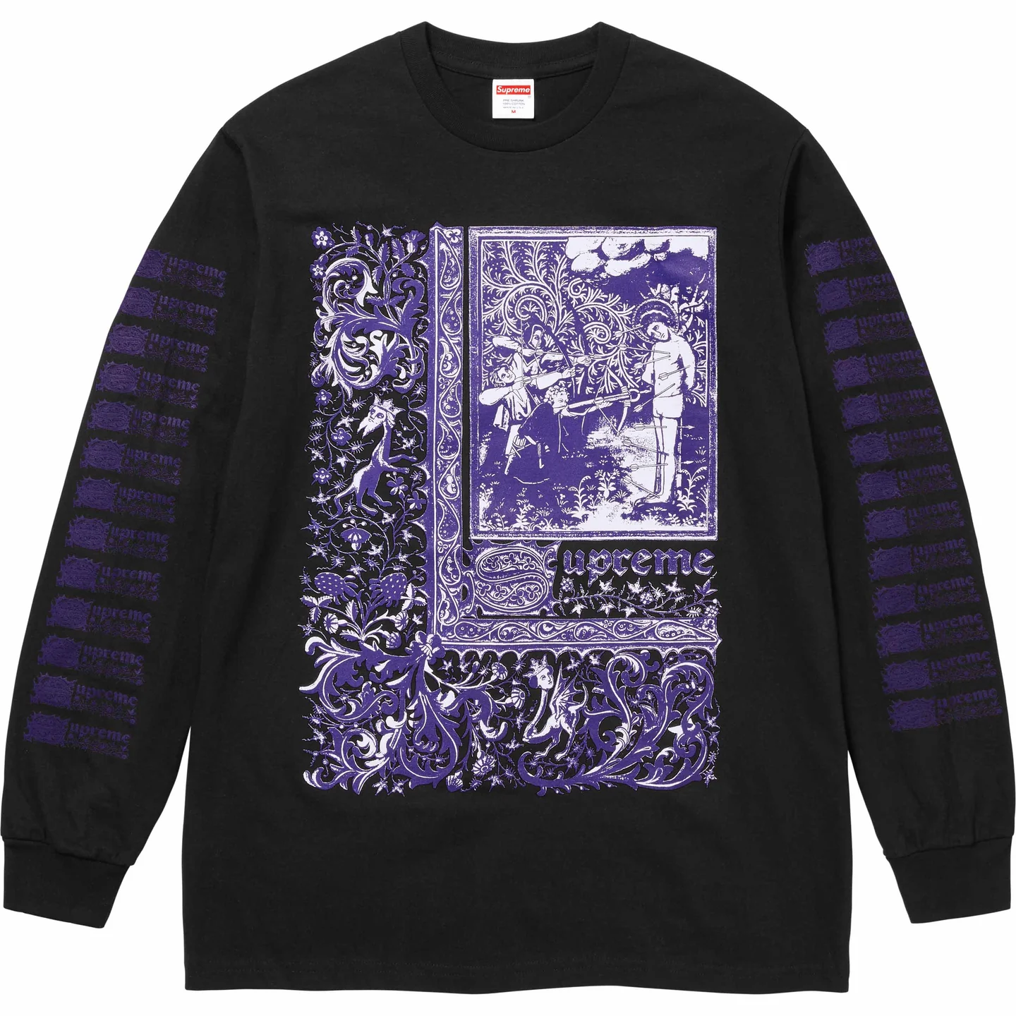 Saint Sebastian L/S Tee | Supreme 24ss