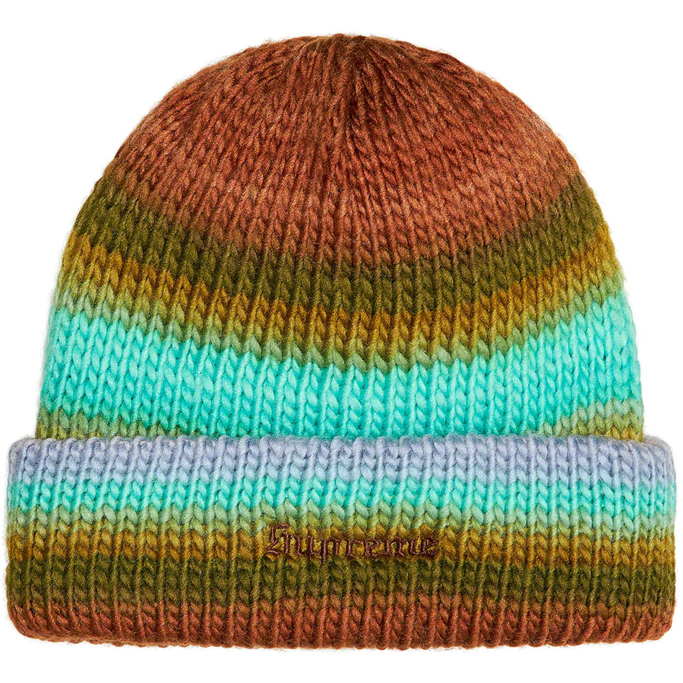 Ombré Stripe Beanie | Supreme 22fw