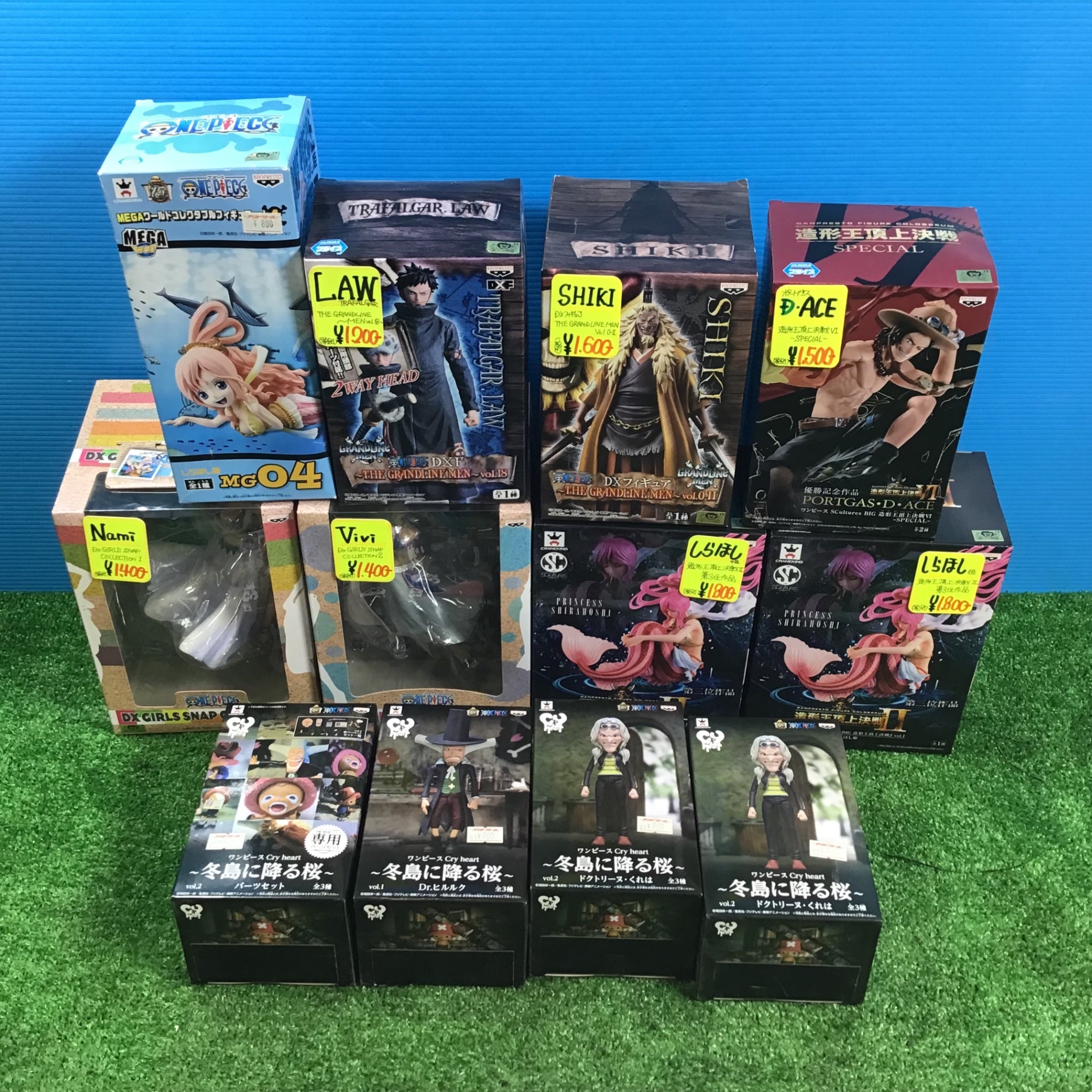 ワンピース ONE PIECE フィギュア まとめ売り 12点 未開封 ワンピース