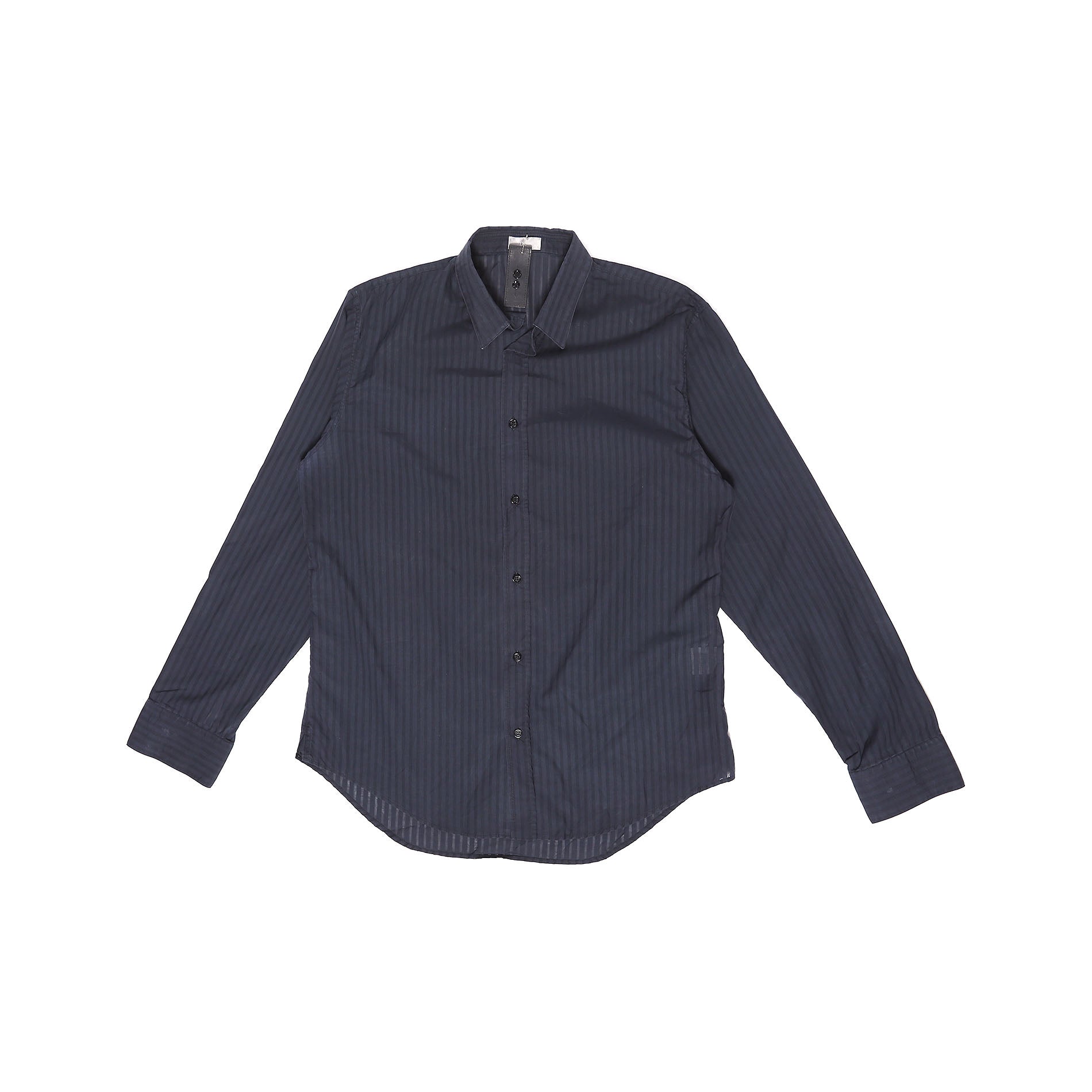 Dior Homme FW06 Semi Sheer Striped Shirt - Ākaibu Store