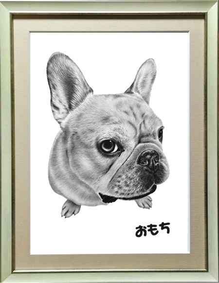 プロがお描きするペットの絵・オーダーメイド愛犬の絵・愛猫の絵