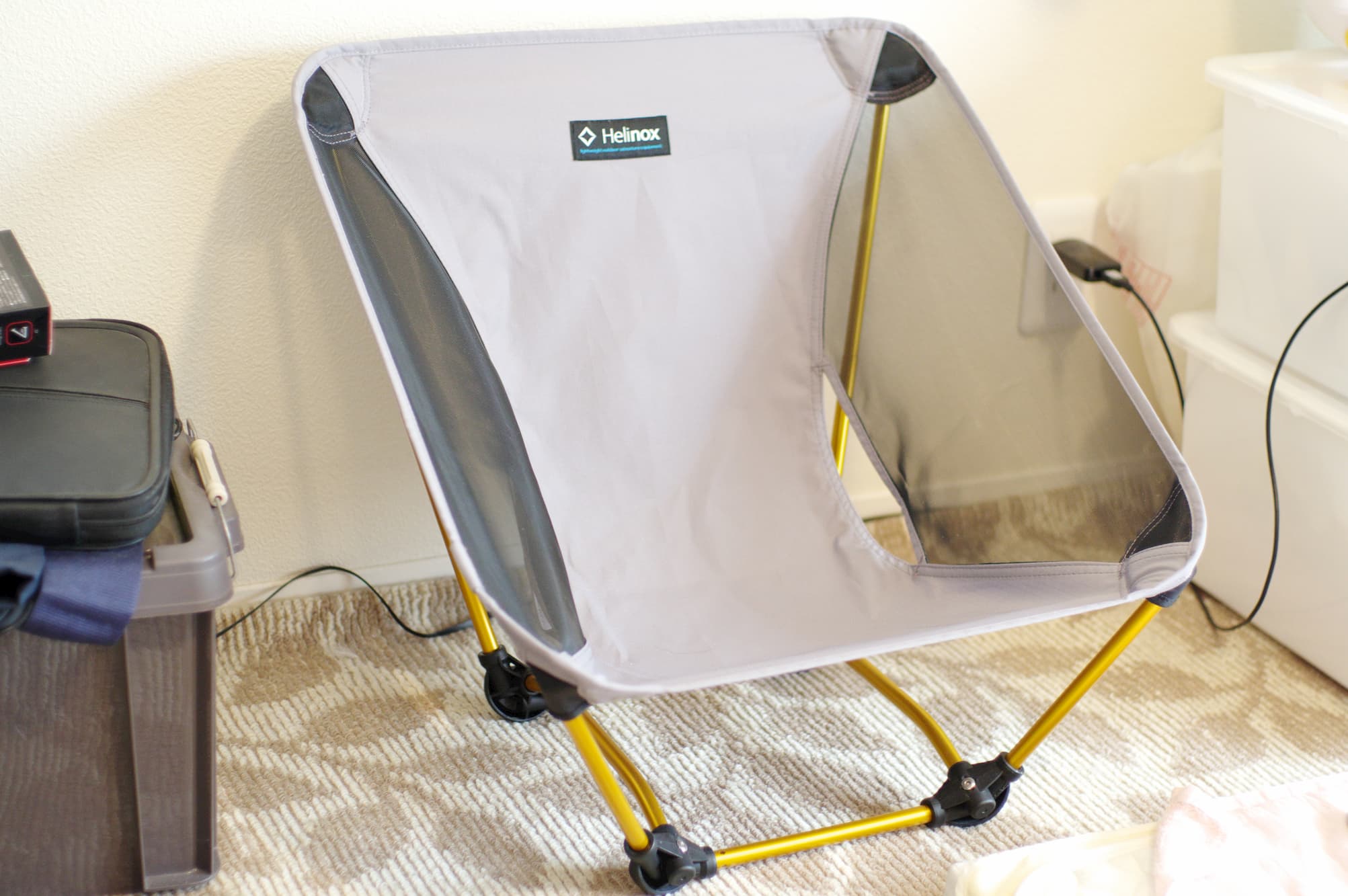 Helinox グラウンドチェア BK ゆるキャン △ Helinox モンベル