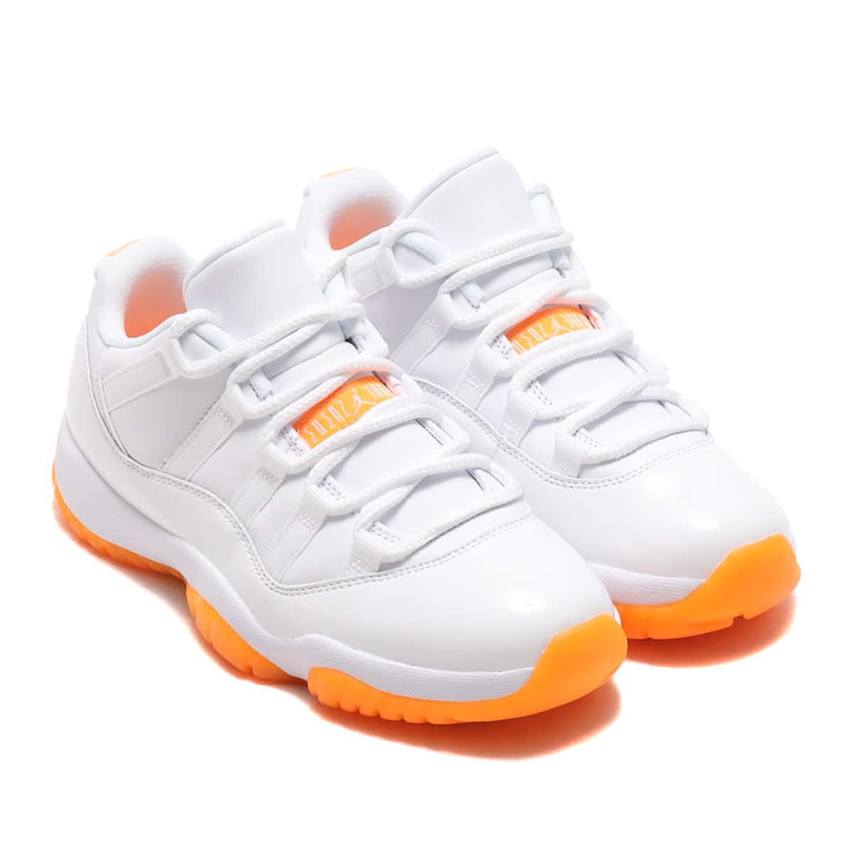 JORDAN BRAND WMNS AIR JORDAN 11 RETRO LOW WHITE/BRIGHT CITRUS 21SU