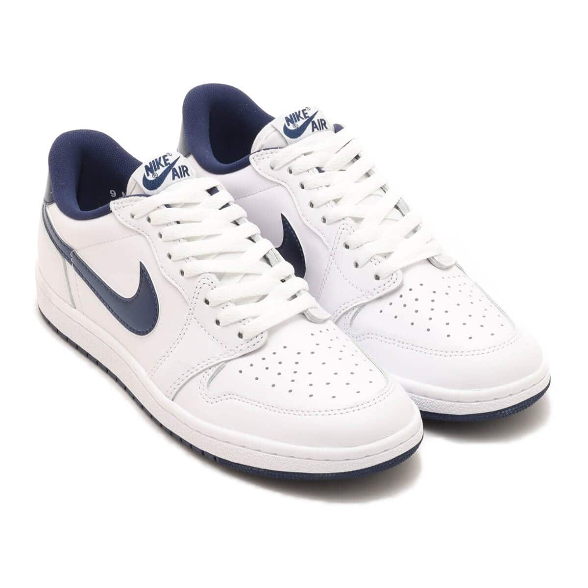 JORDAN BRAND AIR JORDAN 1 LOW 85 WHITE/NAVY-WHITE（ジョーダン