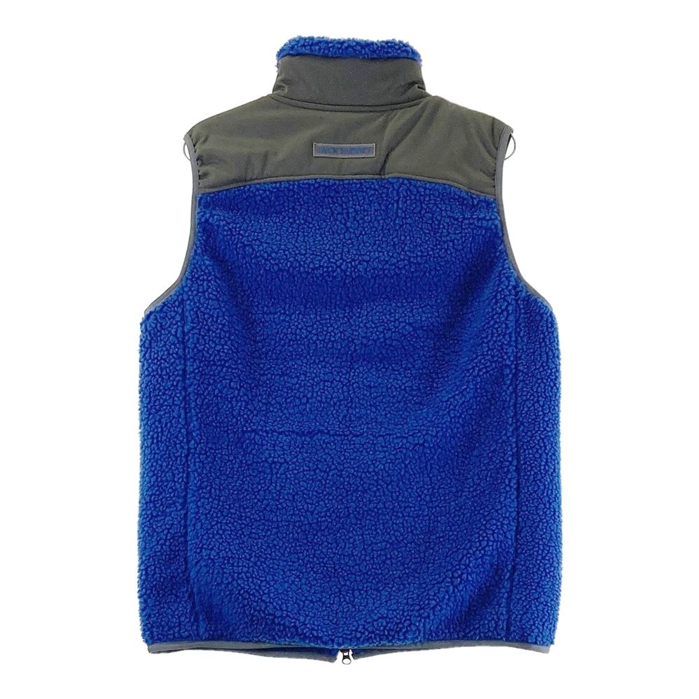 サイズ：6 JACK BUNNY ジャックバニー 中綿切替 ボアジップベスト