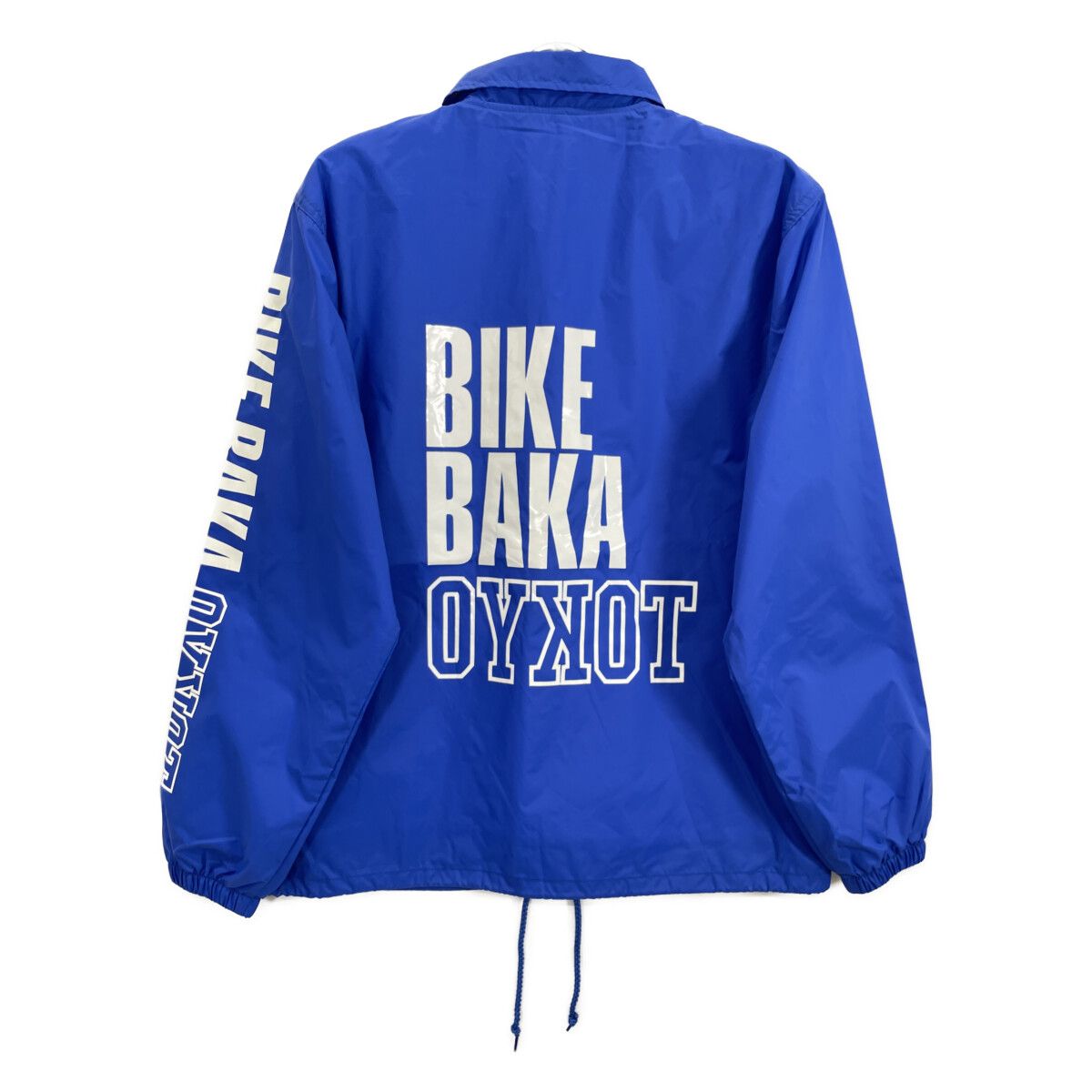 ﾌﾞﾙｰ BIKE BAKA TOKYO ｺｰﾁｼﾞｬｹｯﾄ M - メルカリ