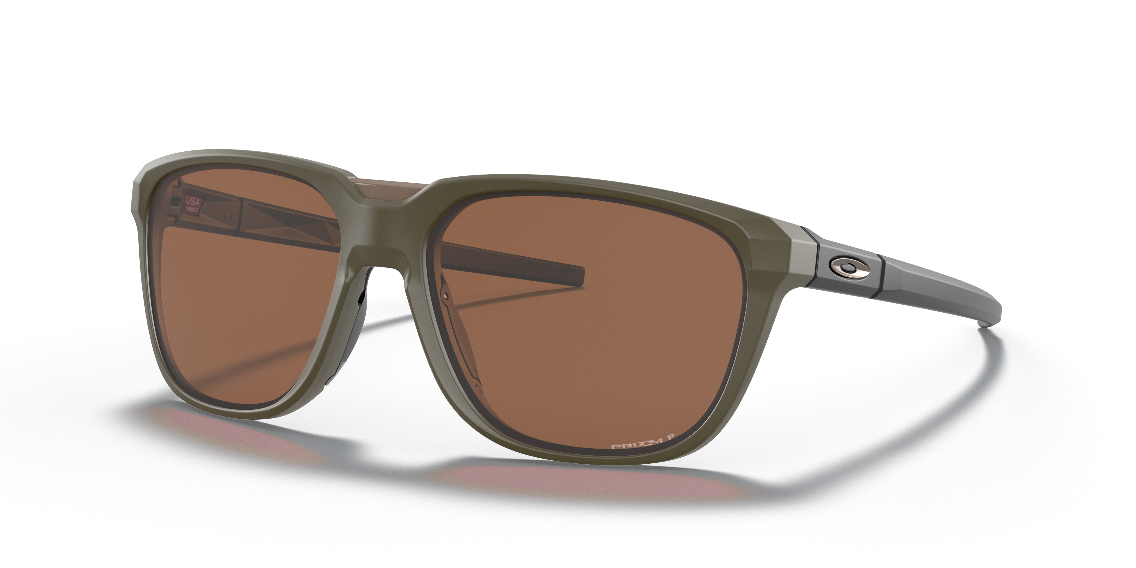 Anorak Prizm Tungsten Polarized Lenses, Matte Olive Frame