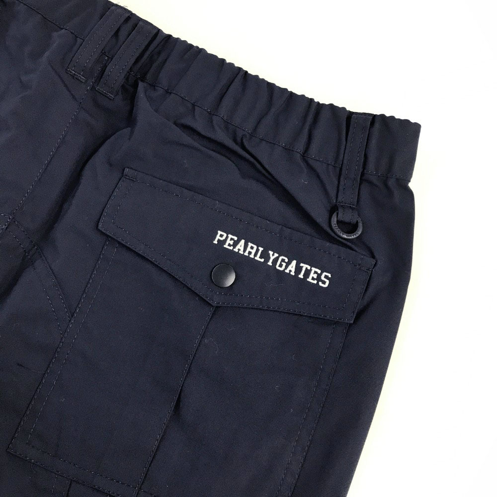 パーリーゲイツ ゴルフパンツ サイドストライプ ネイビー サイズ4