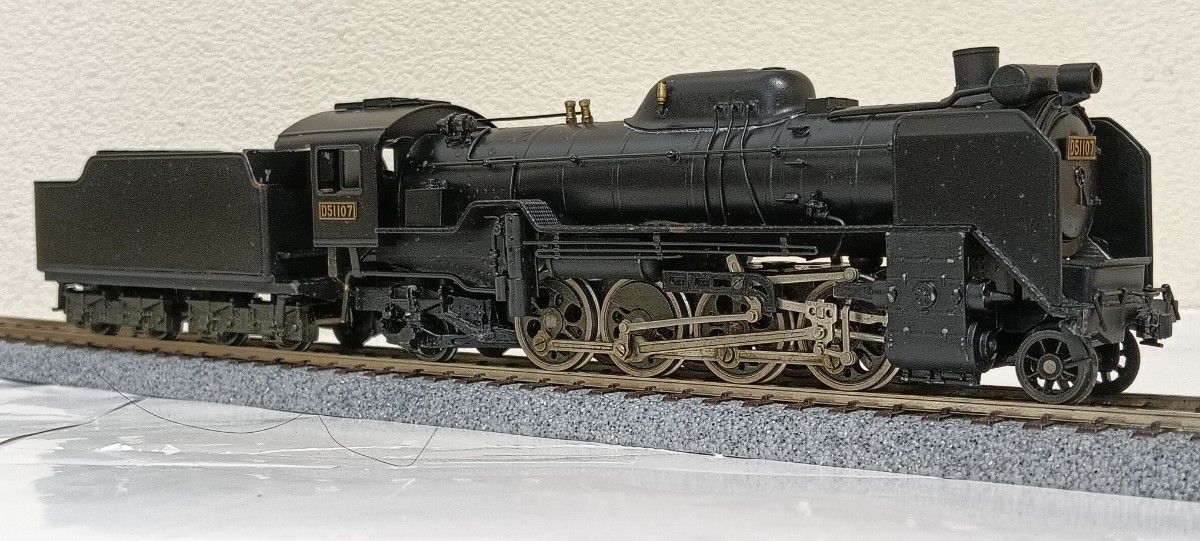 HOゲージ アダチ D5123 蒸気機関車 ジャンク 鉄道模型 HOゲージ アダチ
