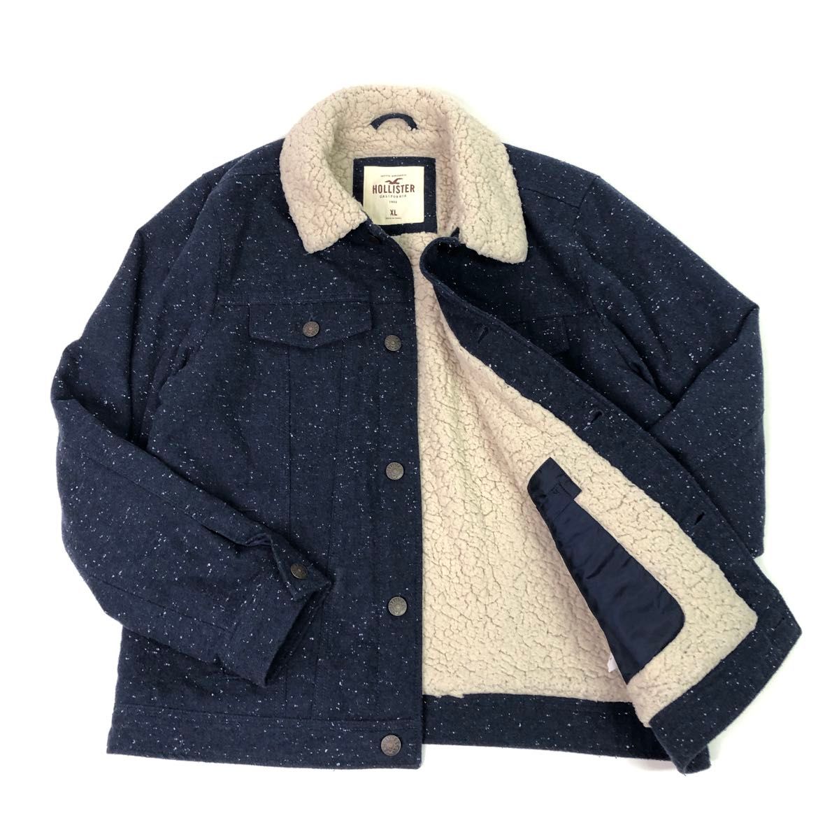 HOLLISTER《ホリスター》裏ボア ジャケット / XL｜Yahoo!フリマ（旧