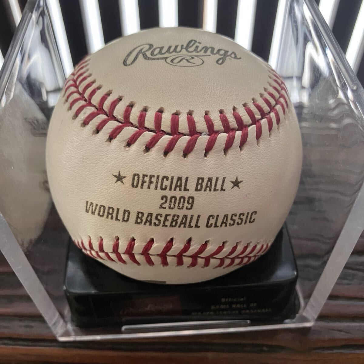 2009 WBC 侍ジャパン 原監督 直筆サインボール 日韓戦 ジャイアンツ 原