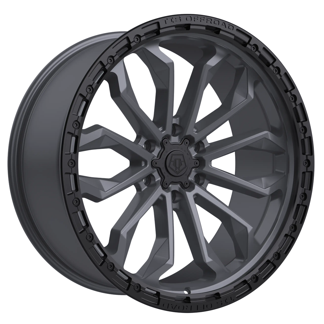 TIS 556AB 17x9 0mm Gray Silver | 556AB-7908300 | RimzOne