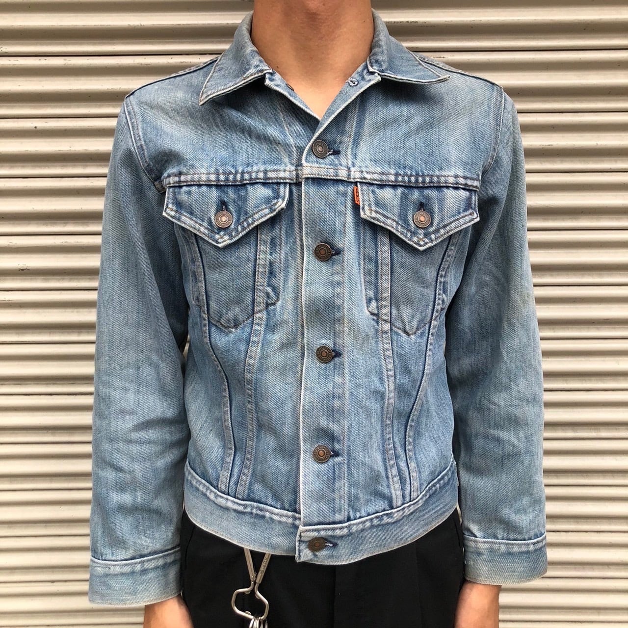 80s USA製 Levi's リーバイス 70704-0917 オレンジタグ デニム