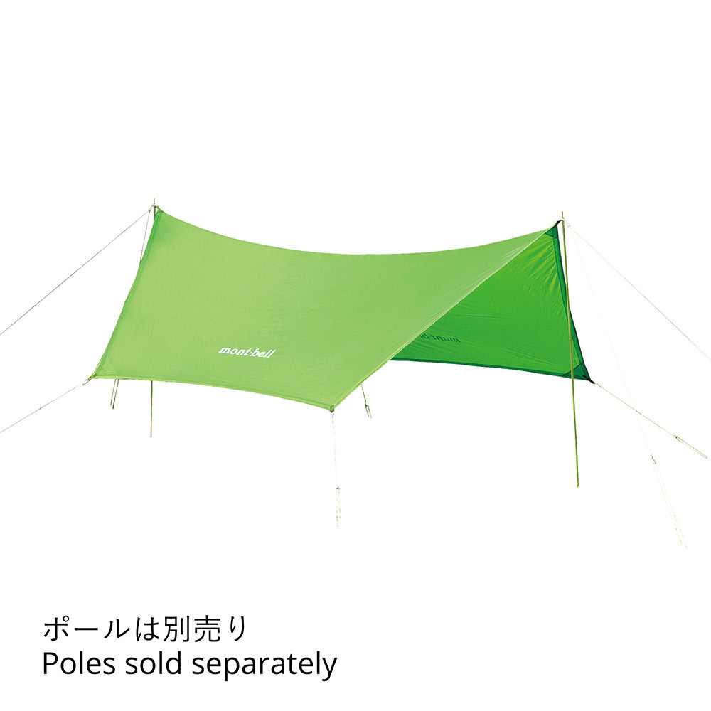 mont-bell ミニタープHX ダークグリーン ポールセット montbell