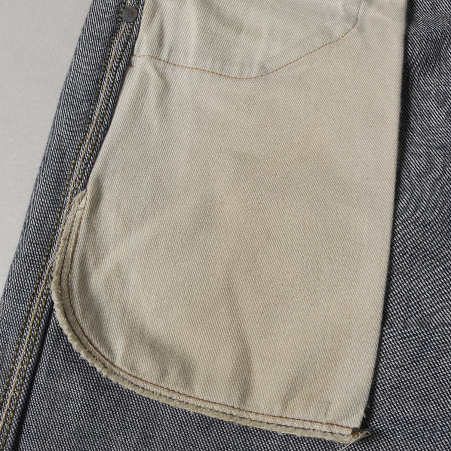 Lee (リー) × NIGO シンチバック ジッパーフライ ストレート デニム