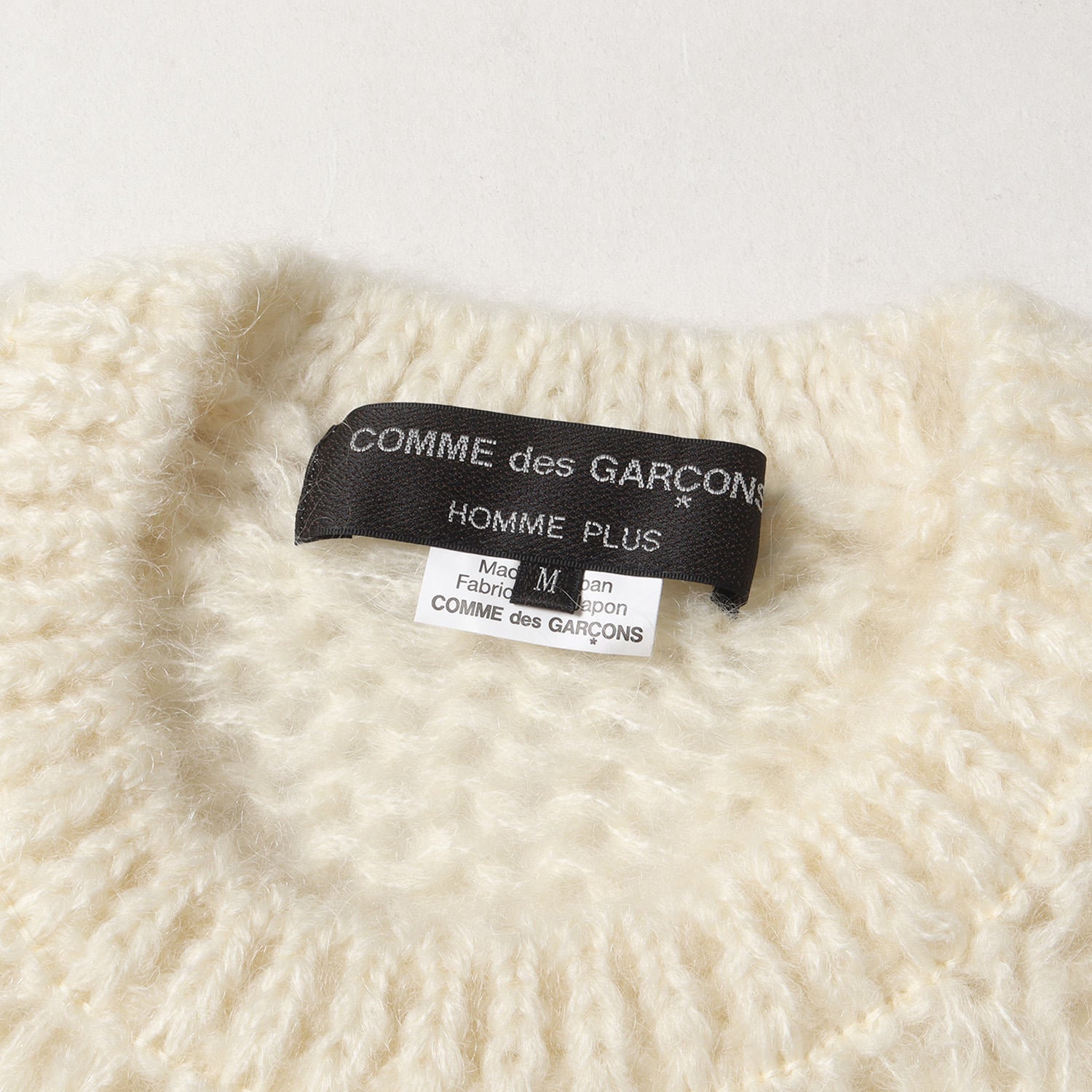 24AW オーバー サイズ ローゲージ モヘア ロング ニット (PN-N001