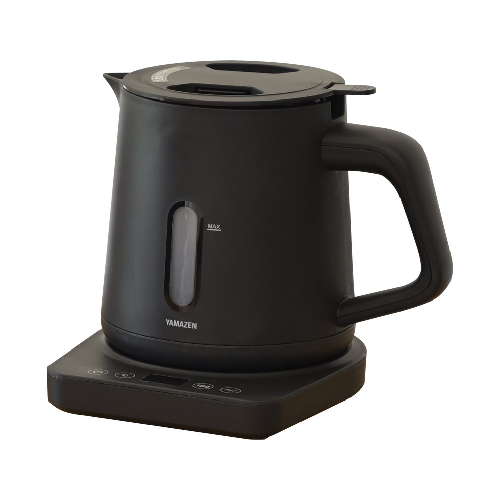 商品情報_湯こぼれ防止温調電気ケトル | 山善の商品情報サイト