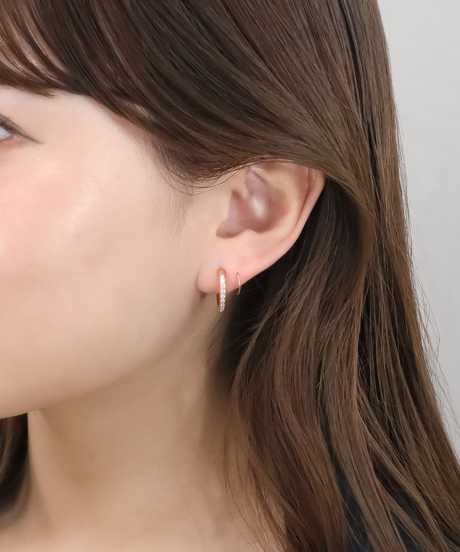 blackdia ocean ジルコニアスパイラルピアス