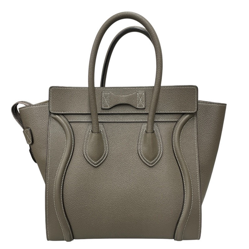 CELINE】セリーヌ ラゲージ マイクロ ショッパー トートバッグ レザー