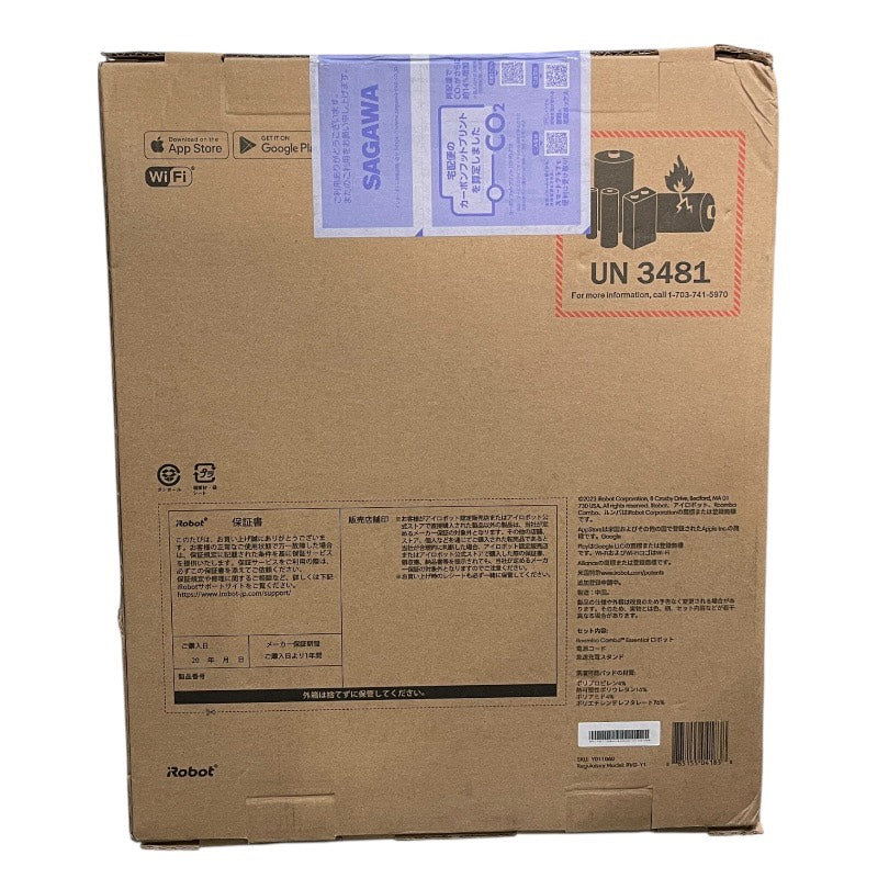 新品】 【iRobot】アイロボット Roomba Combo Essential Y011060 掃除
