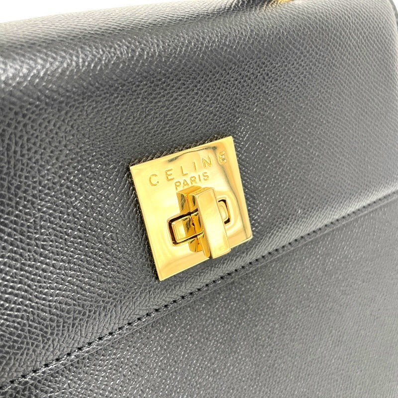 CELINE】セリーヌ トップハンドル MC98/1 ハンドバッグ レザー