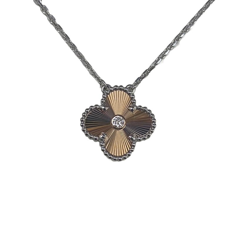 ヴァンクリーフ＆アーペル ヴィンテージアルハンブラ ネックレス 2024