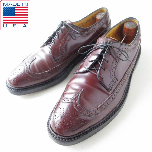 美品 80s USA製 フローシャイム インペリアル 93605 Kenmoor コード