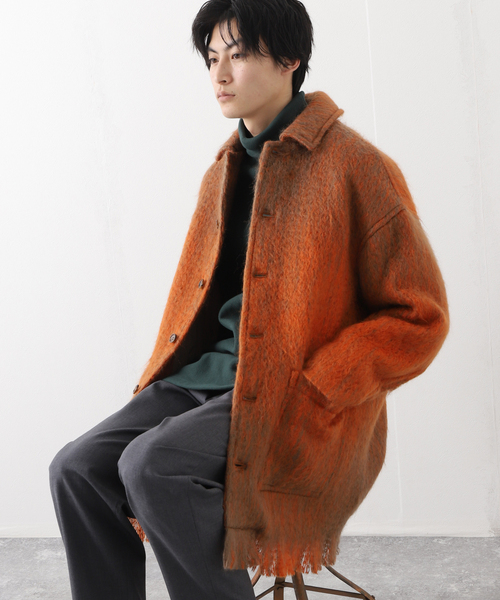 THROW（スロー）の「【THROW / スロー】別注 ウールモヘア シャギー