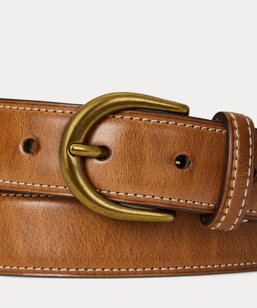 フルグレイン レザー ベルト（ベルト）｜POLO RALPH LAUREN（ポロ