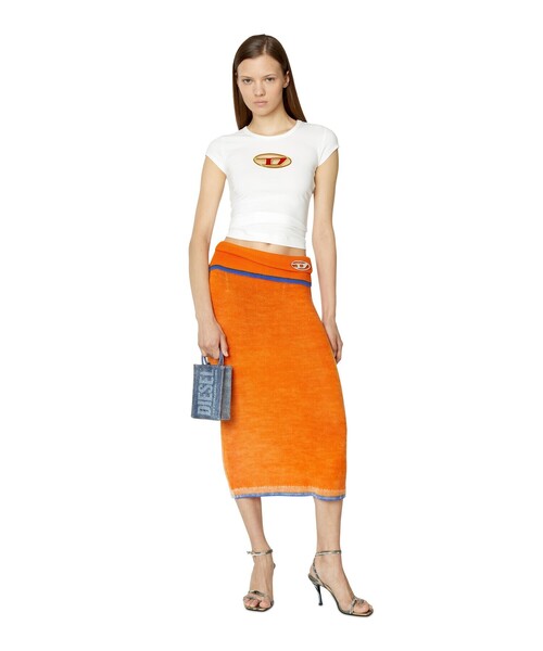 DIESEL（ディーゼル）の「レディース ニット スカート ミディ丈