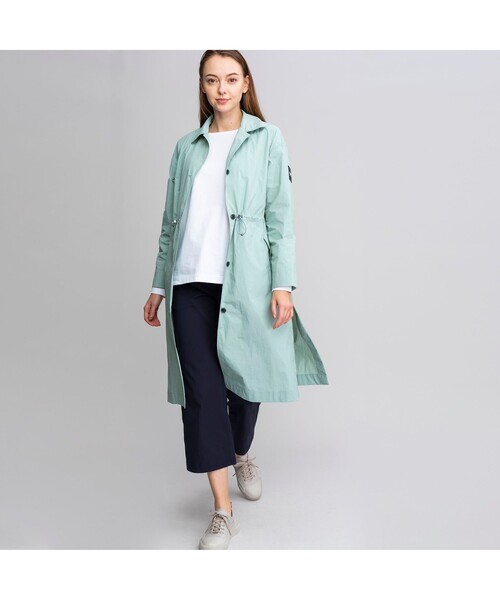 AIGLE（エーグル）の「撥水 ワッシャータッチ コート（ステンカラー