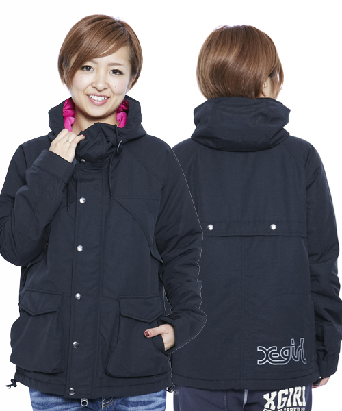 X-girl（エックスガール）の「MULTI COLOR MOUNTAIN PARKA（マウンテン