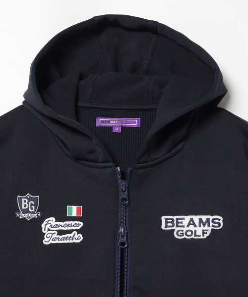 BEAMS GOLF 裏地付き防風ニットパーカー ビームスゴルフ BEAMS GOLF