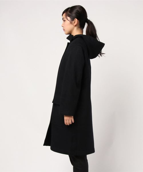 MHL.（エムエイチエル）の「LIGHT WOOL MELTON（ステンカラーコート