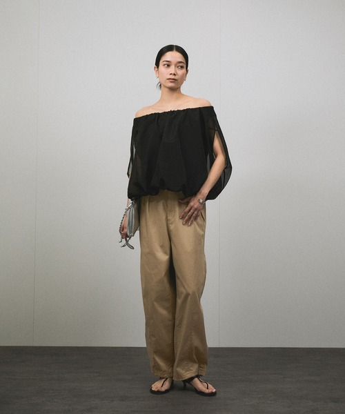 WEB限定】2WAYミリタリータックカーゴパンツ［コットンブレンド