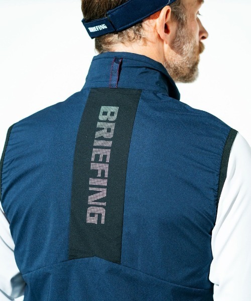 BRIEFING（ブリーフィング）の「MENS WIND VEST（ベスト）」 - WEAR